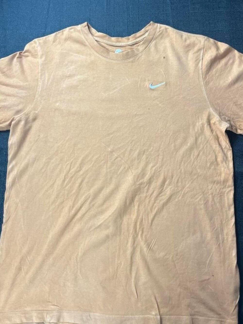 Nike tan & brown t-shirt #swoosh #athletic #nike #shirt #casual - Picture 2 of 6